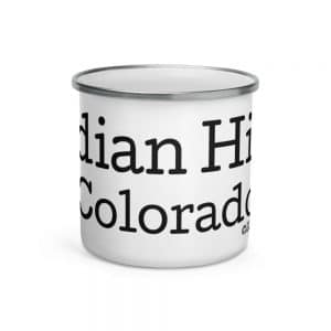 Enamel Mug - Indian Hills Colorado